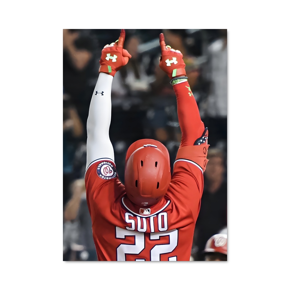 Poster Juan Soto: L'Ascension – affiche Baseball